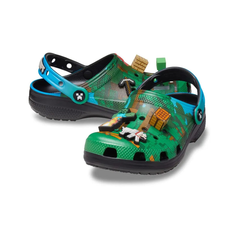 Sandália Minecraft Classic Clog Juvenil